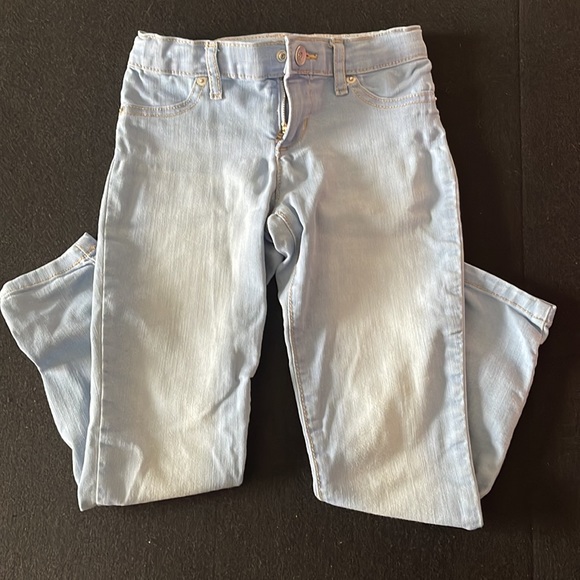 Children’s Place “Place” Girls Size 6 Light Denim Jeggings - Picture 7 of 7